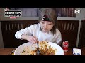 🔥3.5kg Hamburger Steak Abura Soba Challenge Mukbang🔥 in 30 Minutes! How fast can Heebab finish it?