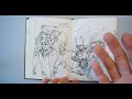 Sketchbook Tour - The Training Arc Sketchbook